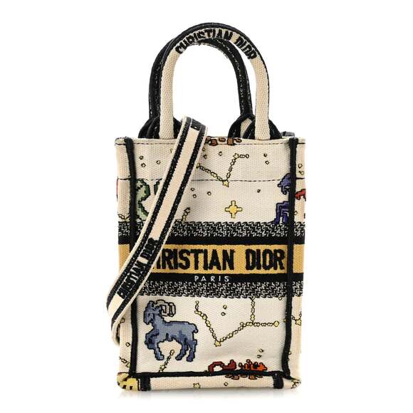 Christian Dior Handbags - Christian Dior Canvas Embroidered Pixel #270826C12B